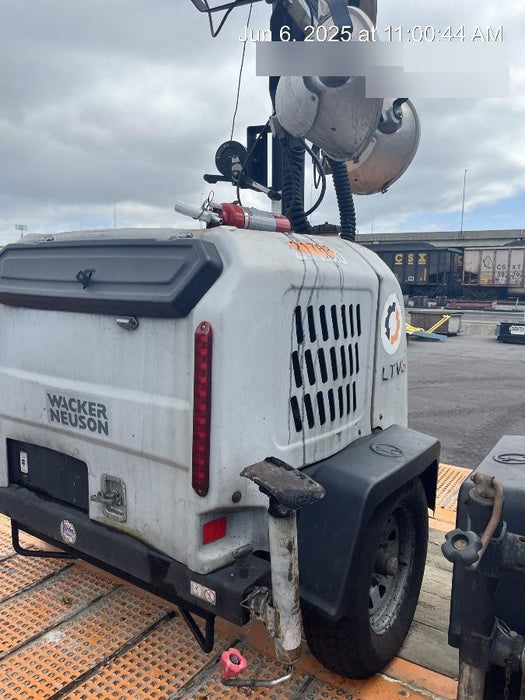 2019 Wacker Neuson LTV6L-MH Wacker Neuson LTV6L Mobile Light Tower w/Fuel Level Sensor Installed