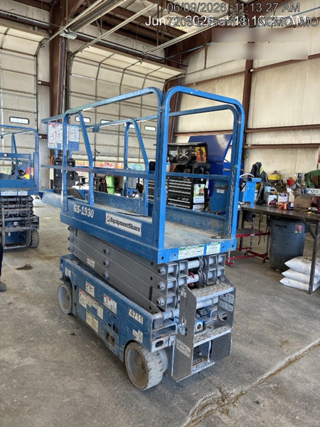 2020 Genie GS-1930 Fixed rails with chain entry gate - Pre A92.20