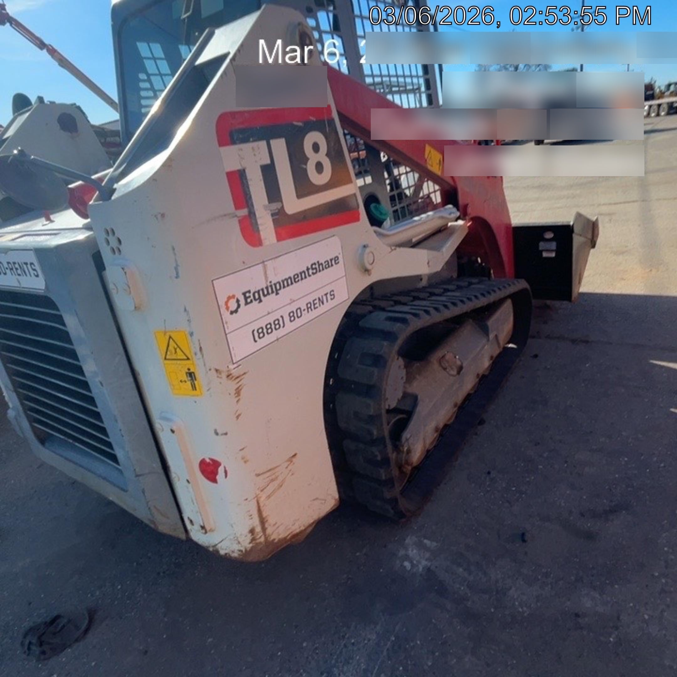 2019 TAKEUCHI TL8W