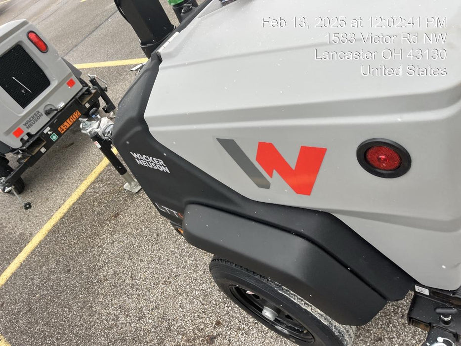 2024 Wacker Neuson LTT4 Diesel, Kohler KDW702, Deep Sea Controller, Auto Start, LED 320W, Bypass Outlet, T3