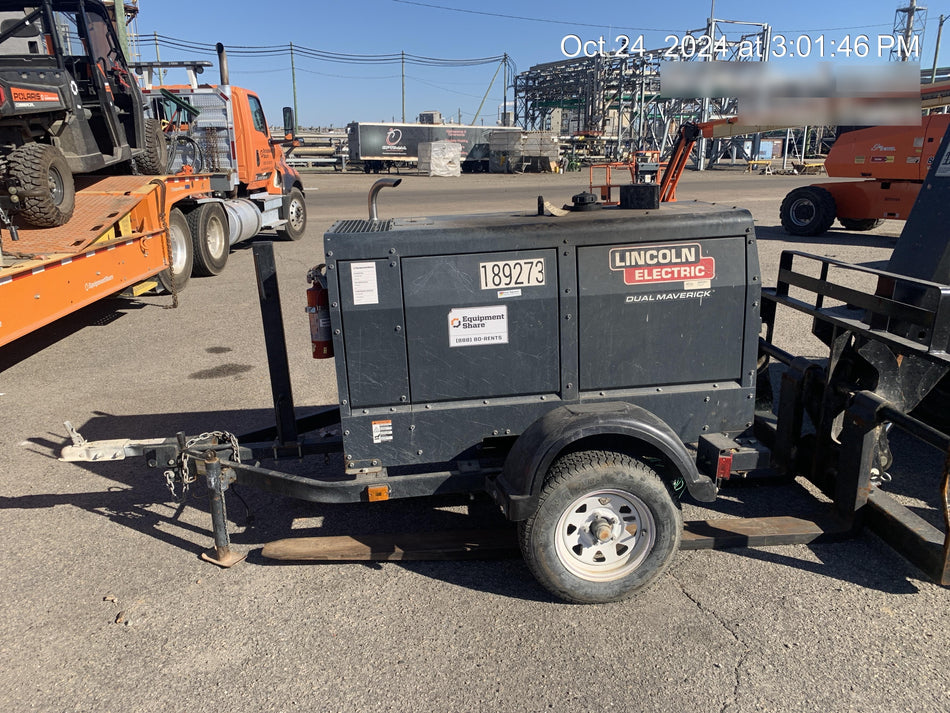 2021 Lincoln Electric Dual Maverick 200/200X Ready Pak 3, Includes Trailer, Cable Rack, Fender Light Kit