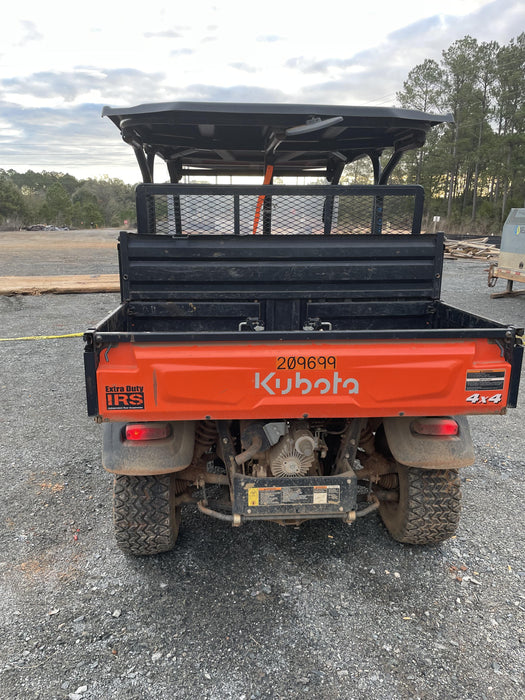 2022 Kubota RTV-X1140W-H Plastic Canopy, Windshield Acrylic Clear, LED Strobe Light, Wire Harness Kit, Back up Alarm