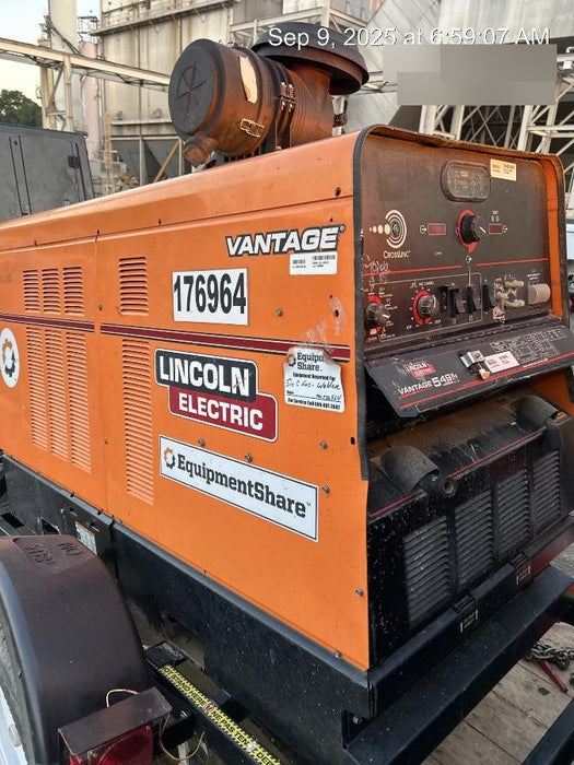 2021 Lincoln Electric Vantage 549X Ready Pak 3, ORANGE (includes trailer, cable rack, fender light kit)