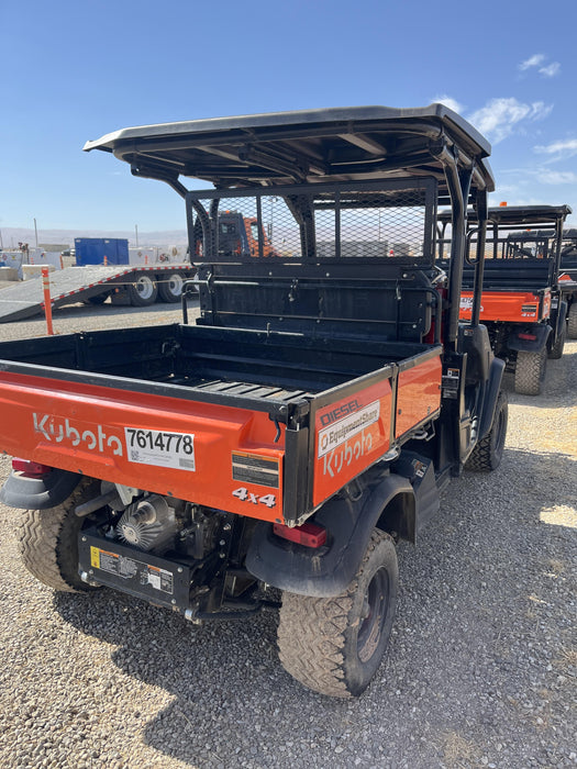 2022 Kubota RTV-X1140W-H Plastic Canopy, Windshield Acrylic Clear, LED Strobe Light, Wire Harness Kit, Back up Alarm