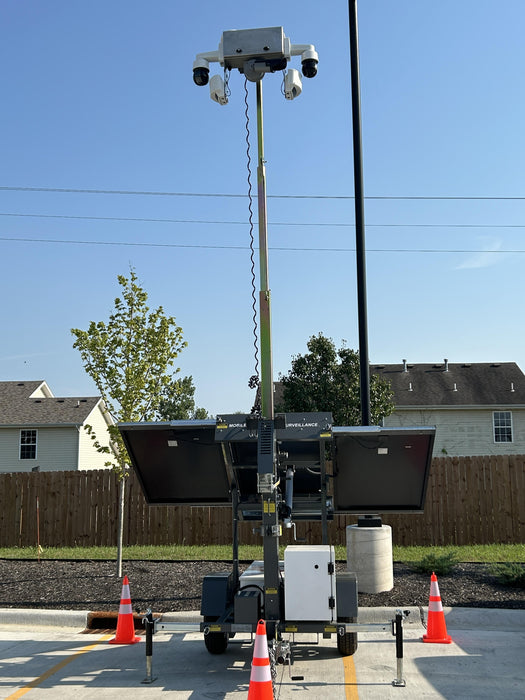 2025 NATIONAL SIGNAL Sunray Solar-Powered Mobile Integrator Tower