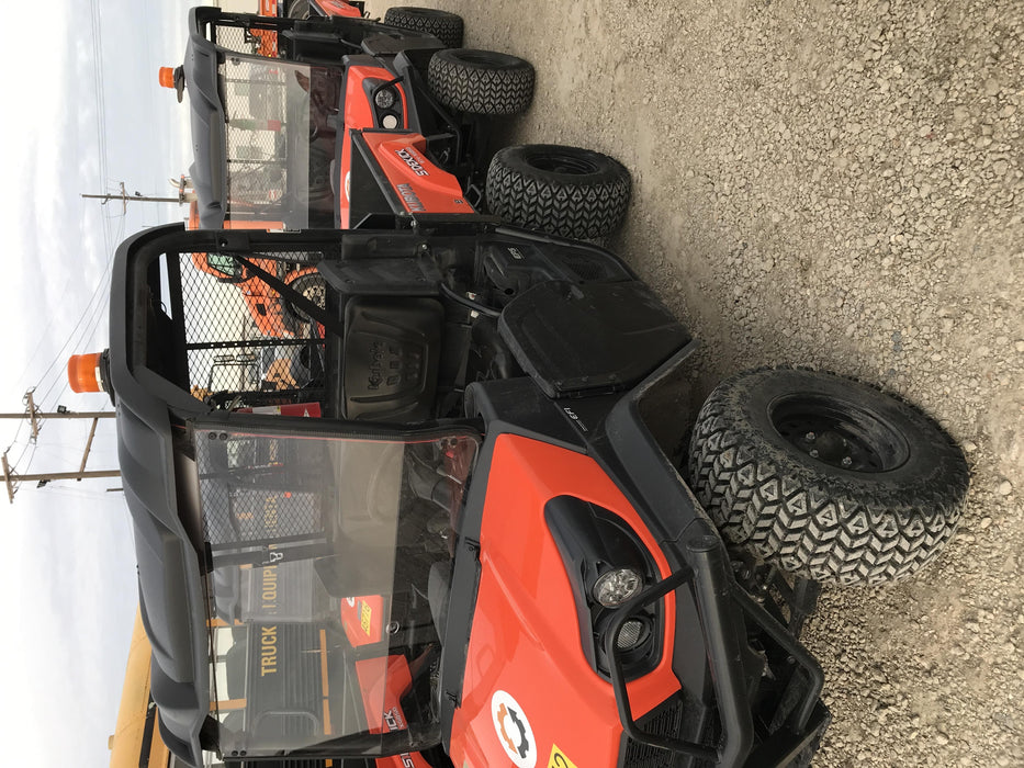 2019 Kubota RTV-XG850WL-H 4wd Utility Cart, Gas, 2 Seat, LED Strobe, Windshield Tempered Glass, Plastic Canopy, Wire Harness Kit, Backup Alarm
