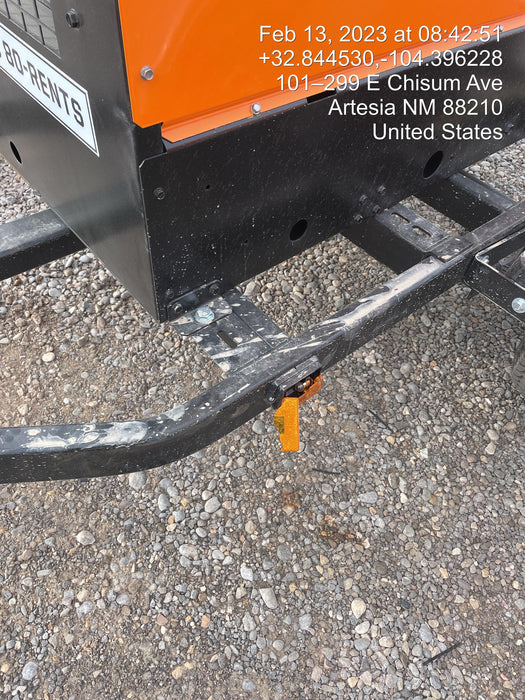 2022 Lincoln Electric LE400 Kubota V1505, Trlr, Cable Rack, Light Kit, ES Decals, T3