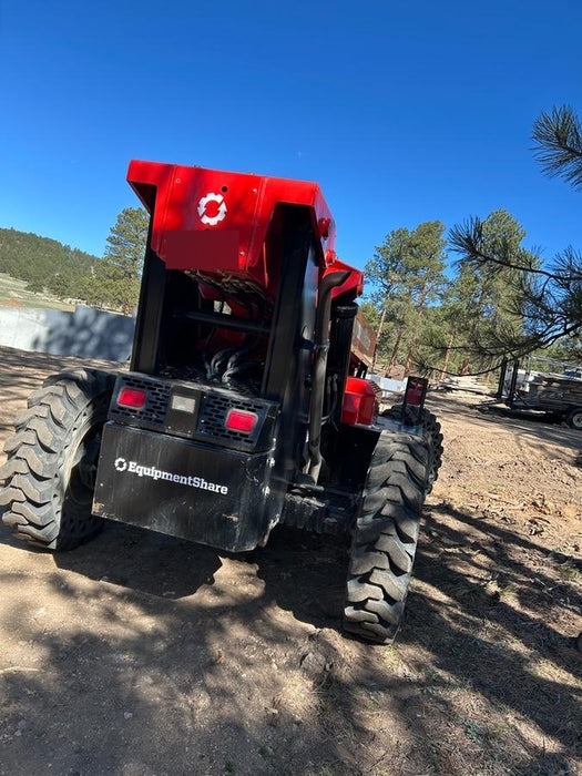 2020 Manitou MTA8044 74hp T4F, Cab/Heat/Air, Cab and Boom LED work lights, Auxiliary Hydraulics, Solid Tires, Amber strobe, Lift Hook w/66" Carriage, 60" Forks