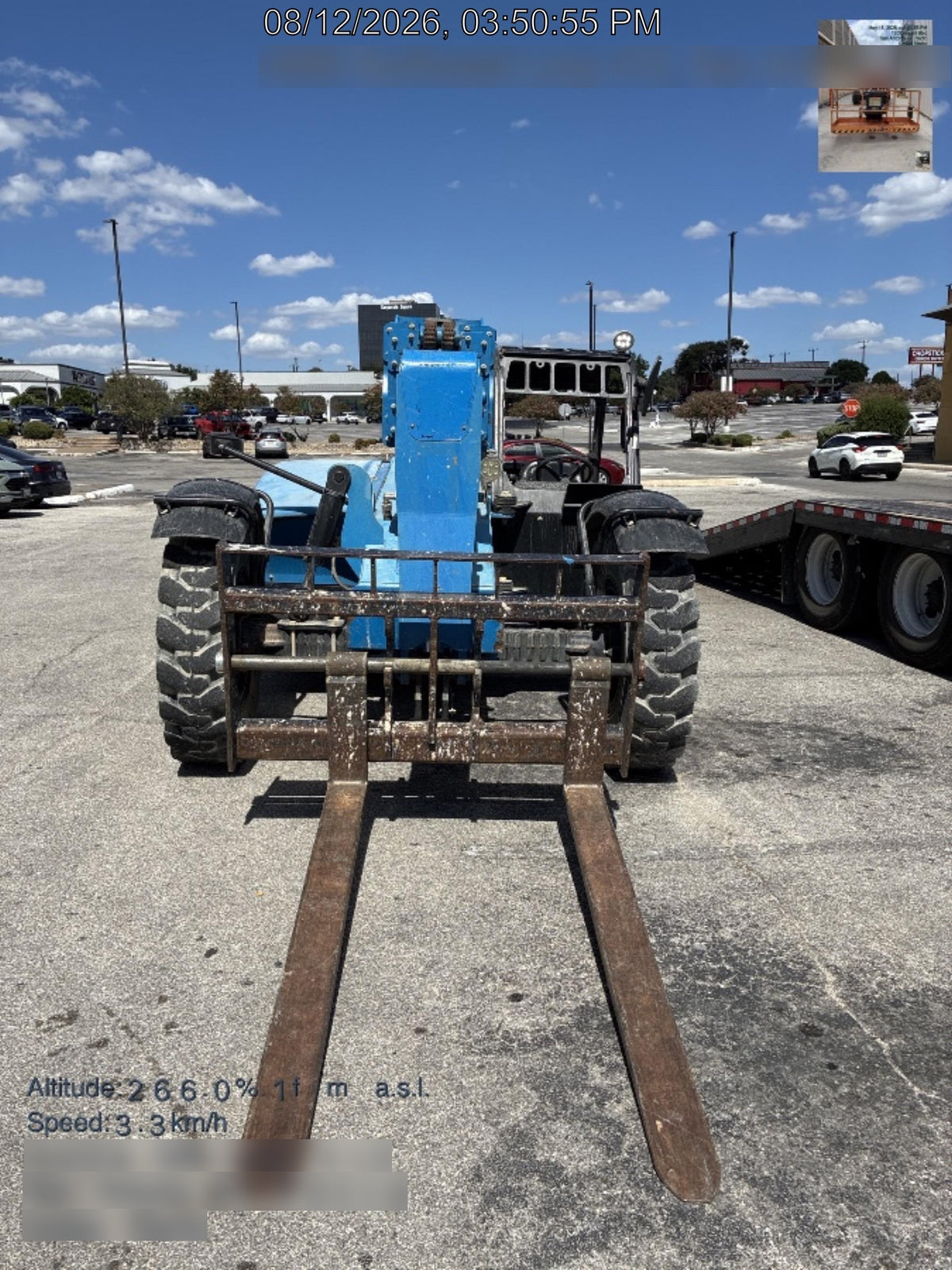 2017 Genie GTH-636 Genie GTH636, Foam Filled Tires, 48" carriage