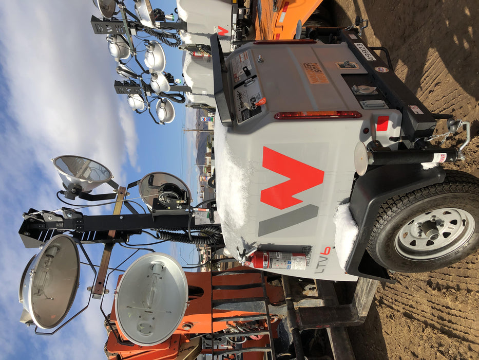 2019 Wacker Neuson LTV6L-MH Mobile Light Tower w/Fuel Level Sensor Installed