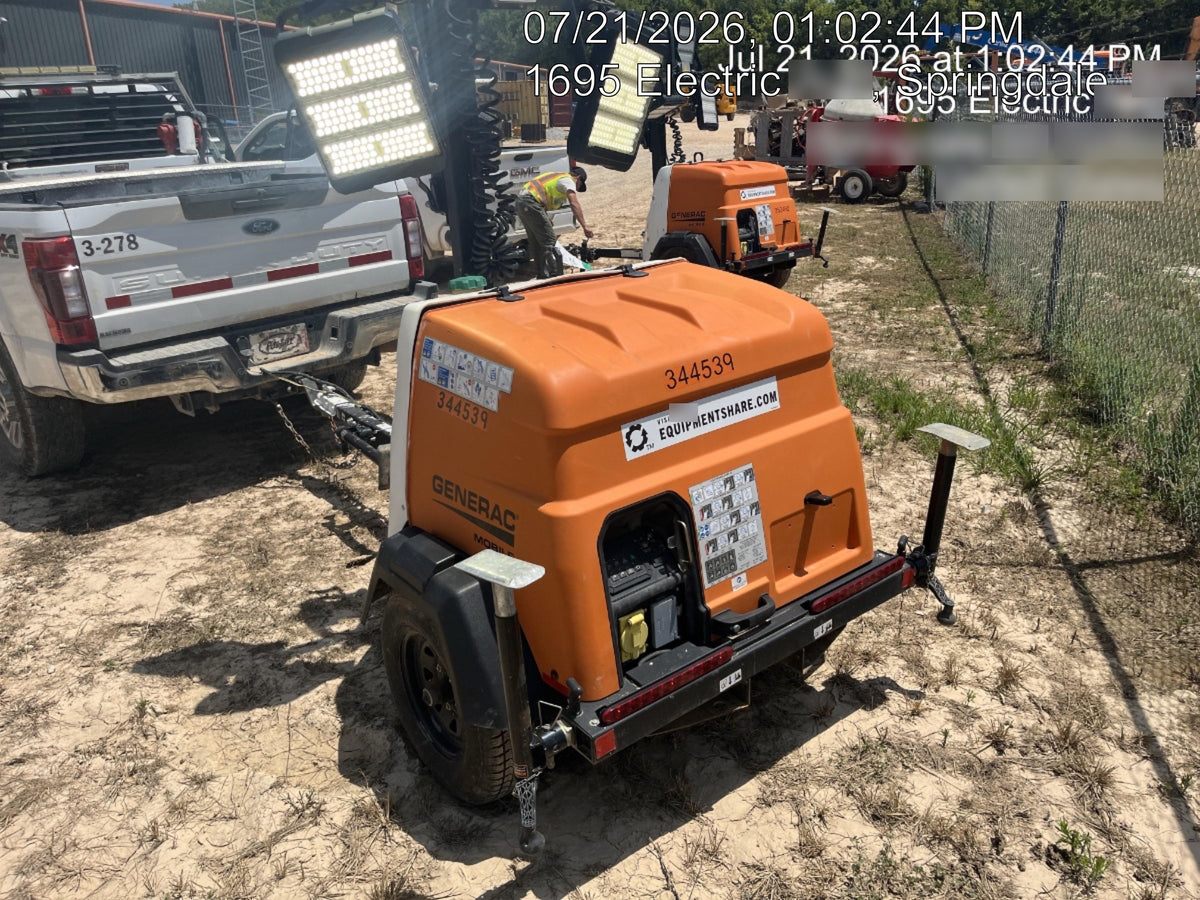 2023 Generac MLT2 Diesel, Flex Switch 120V Input, Powerzone Controller, (4) 320W LED Lights, 4kW Generator, 39.9 Gal Fuel Tank, 2" Ball, T3