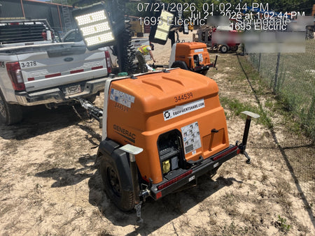 2023 Generac MLT2 Diesel, Flex Switch 120V Input, Powerzone Controller, (4) 320W LED Lights, 4kW Generator, 39.9 Gal Fuel Tank, 2" Ball, T3