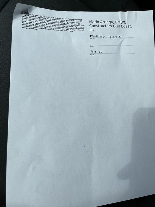 2021 MATHEY DEARMAN Pipe Conveyor