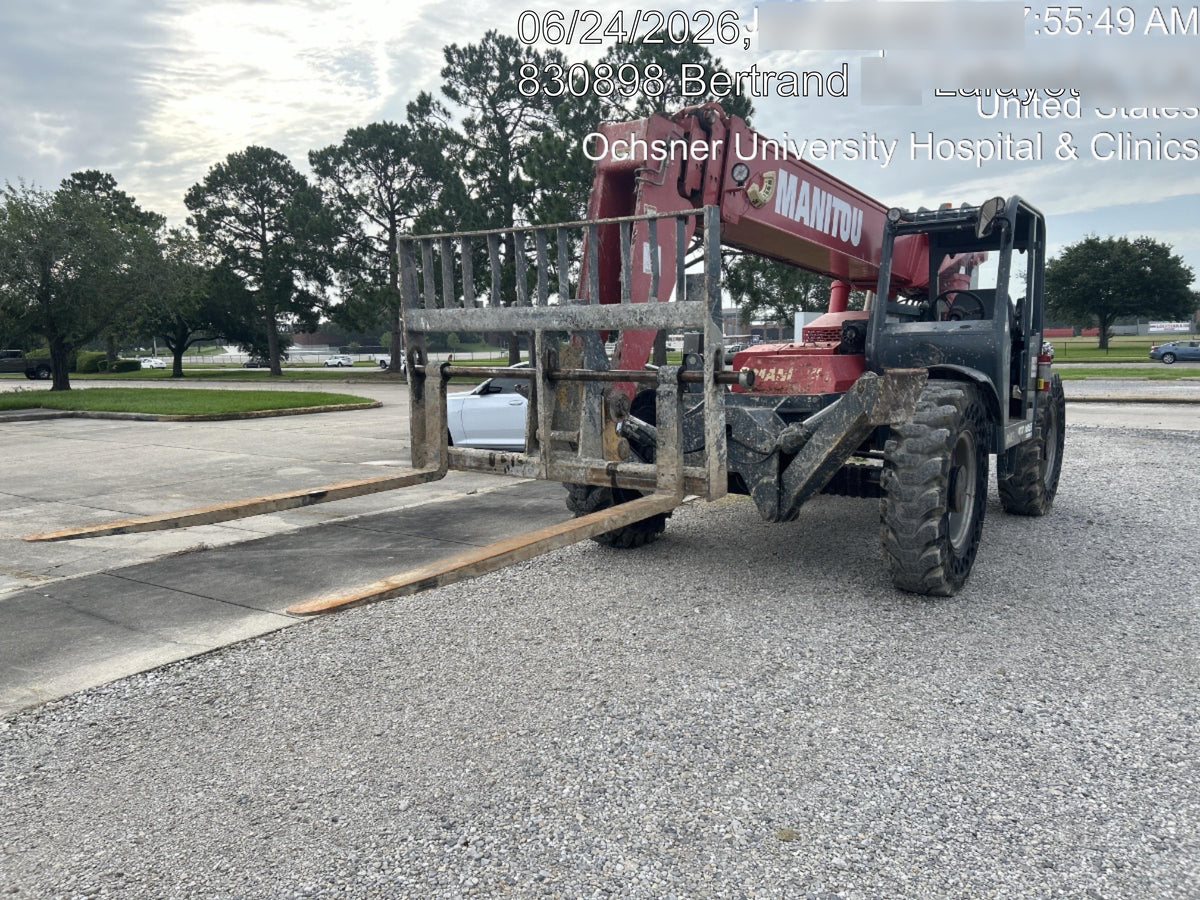 2018 Manitou MTA10055 MTA10055 - Canopy, Worklights, Beacon, 66" Carriage, 60" Forks, Solid Tires, Aux Hydraulics