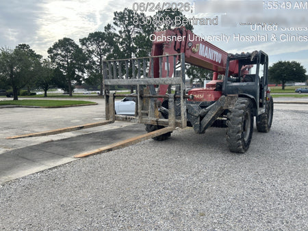 2018 Manitou MTA10055 MTA10055 - Canopy, Worklights, Beacon, 66" Carriage, 60" Forks, Solid Tires, Aux Hydraulics