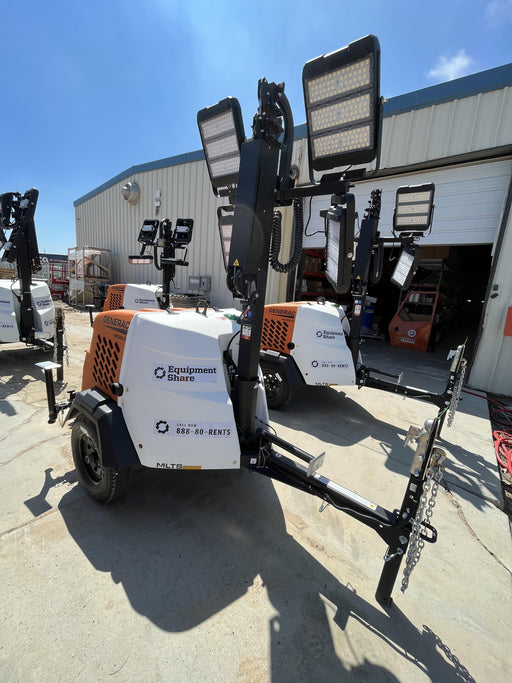 2023 Generac MLT2 Diesel, Flex Switch 120V Input, Powerzone Controller, (4) 320W LED Lights, 4kW Generator, 39.9 Gal Fuel Tank, 2" Ball, T3