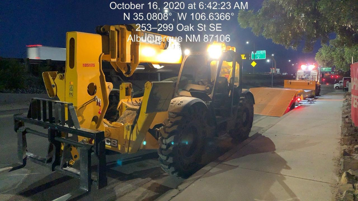 2020 JCB 512-56 Canopy, 74Hp, Solid Tires, Work Lights, Beacon, Aux Hydraulics, Back up Alarm, Lifting Eye, ES Decals