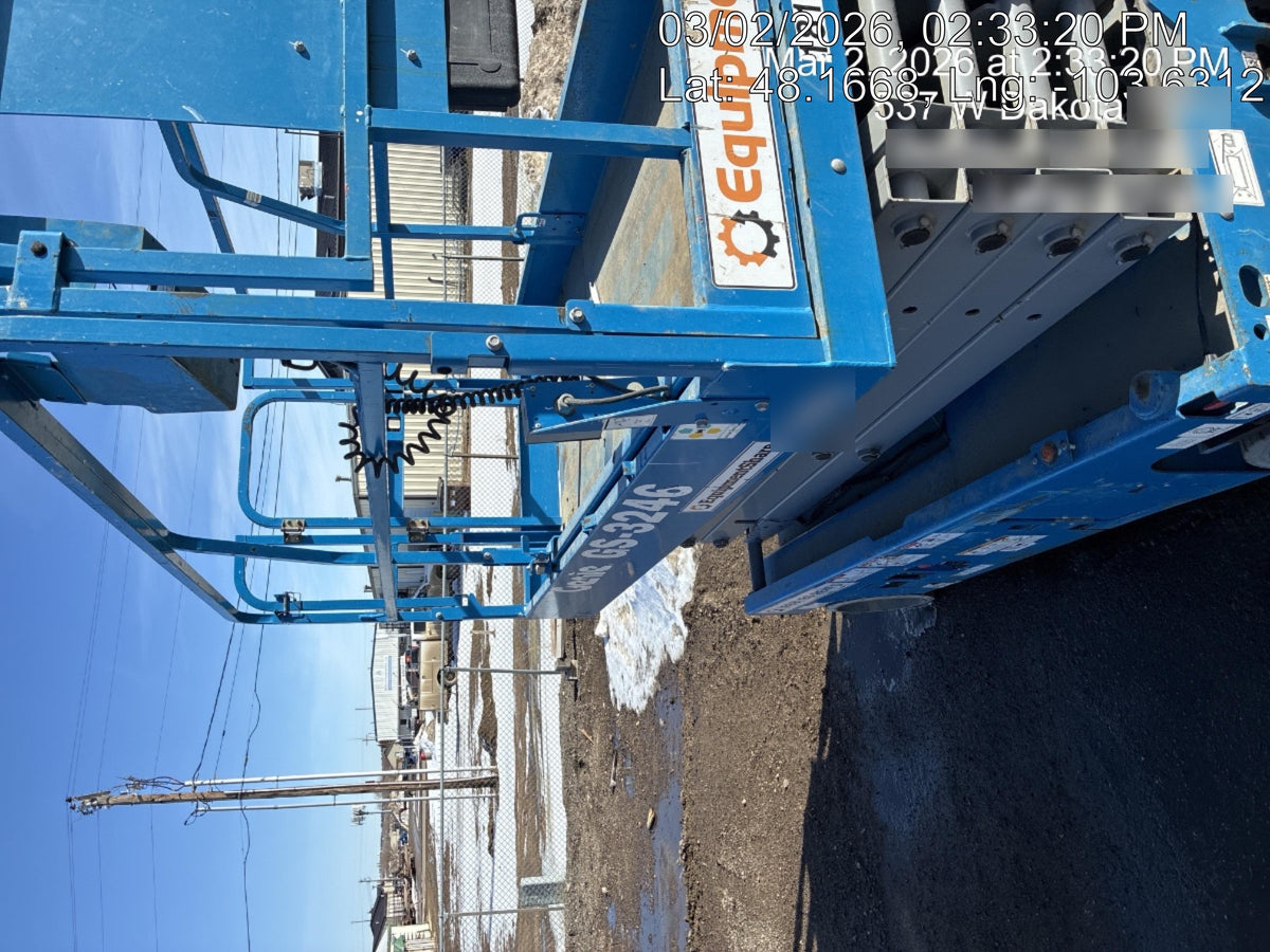 2018 Genie GS-3246 Genie GS-3246 w/Folding rails, Full height swing gate