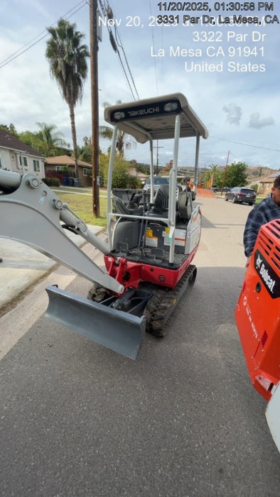 2023 TAKEUCHI TB216R
