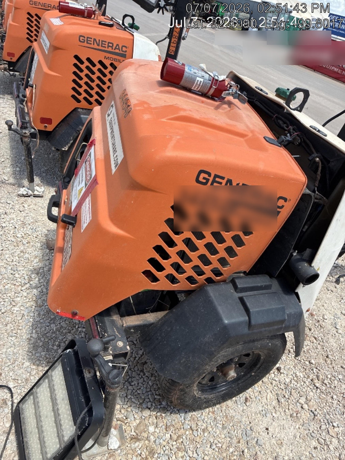 2023 Generac MLT2 Diesel, Flex Switch 120V Input, Powerzone Controller, (4) 320W LED Lights, 4kW Generator, 39.9 Gal Fuel Tank, 2" Ball, T3