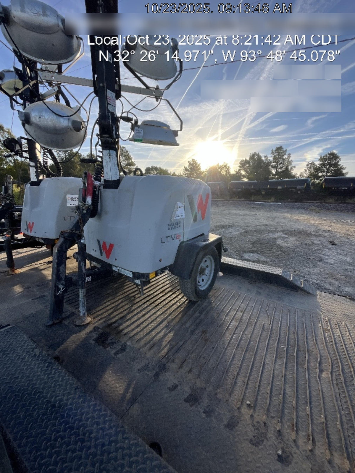 Wacker Neuson LTV6K-MH Wacker Neuson LTV6K Towable Light Tower