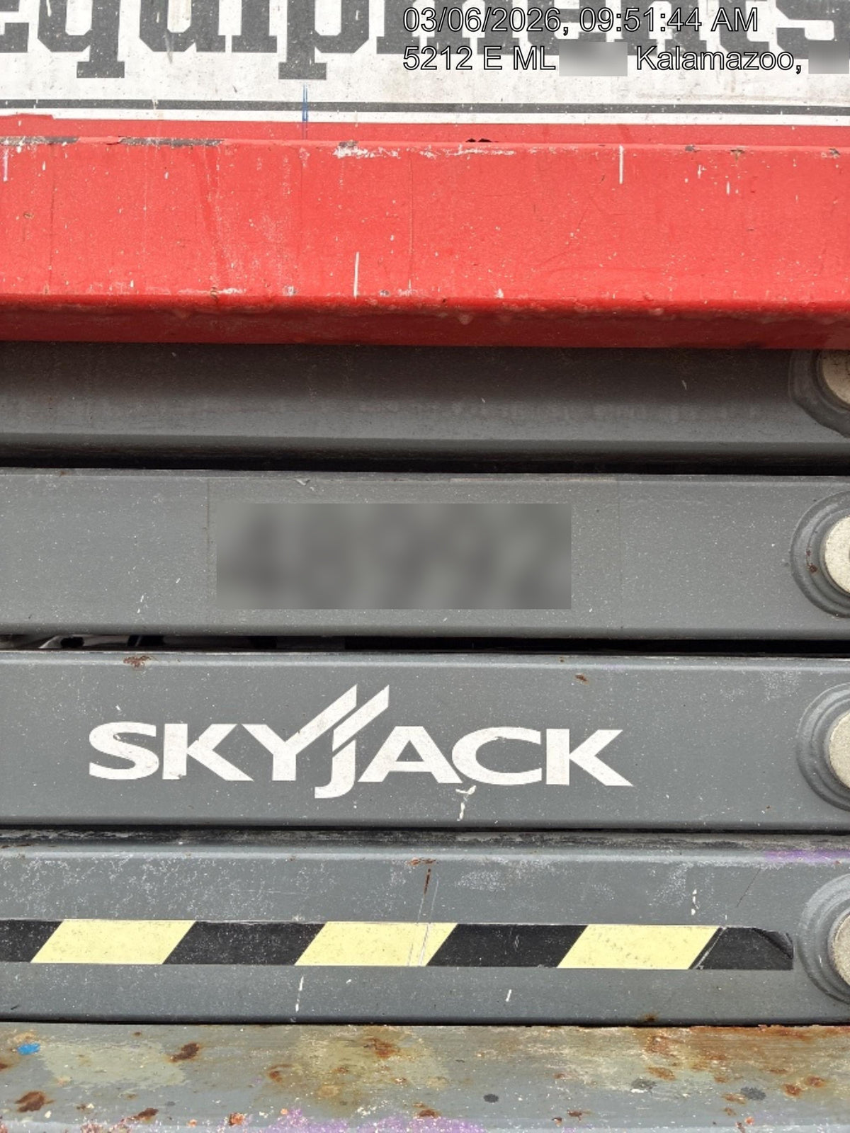 2019 Skyjack SJIII-3219 Standard Options, Trojan Batteries