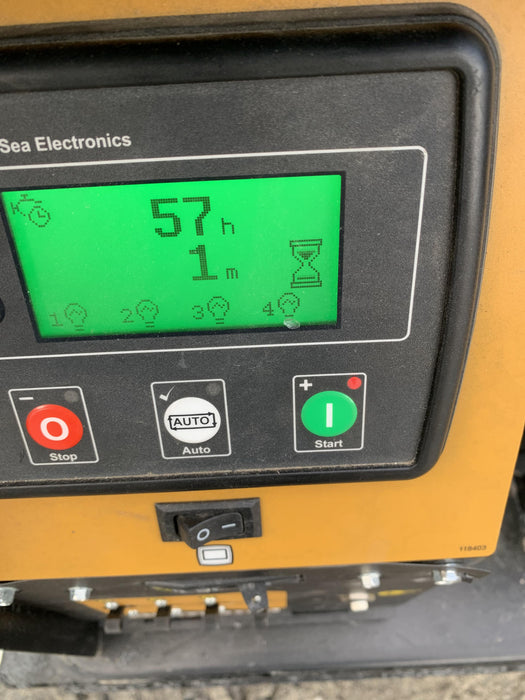 2020 Allmand NLV3GR (4) LED Light Fixture 350W, 23' Vertical Mast, 3kW Prime, Towable, Deep Sea L401, Leveling Jacks, Yanmar T4F 5.8hp