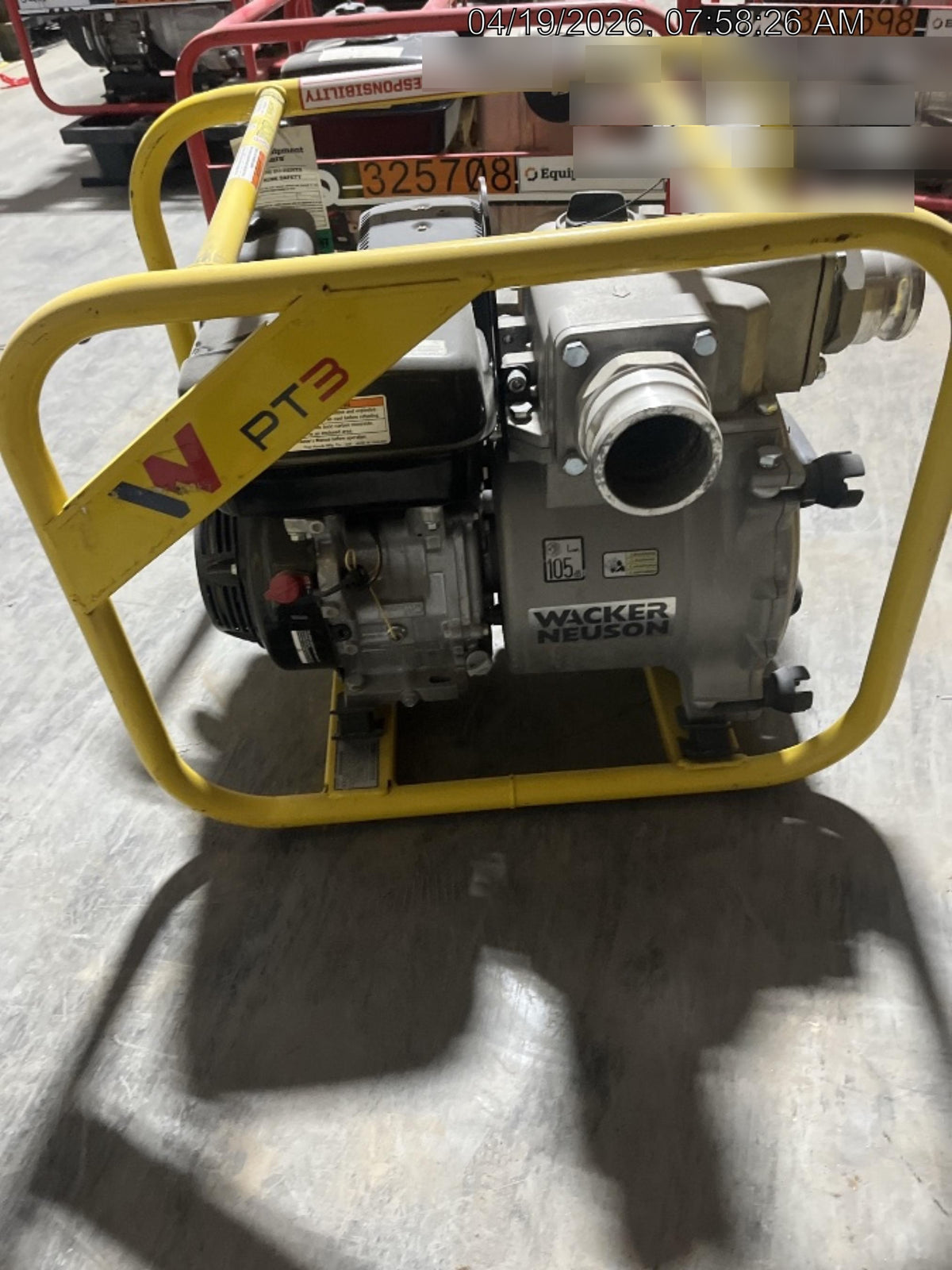 2020 WACKER NEUSON PT3A
