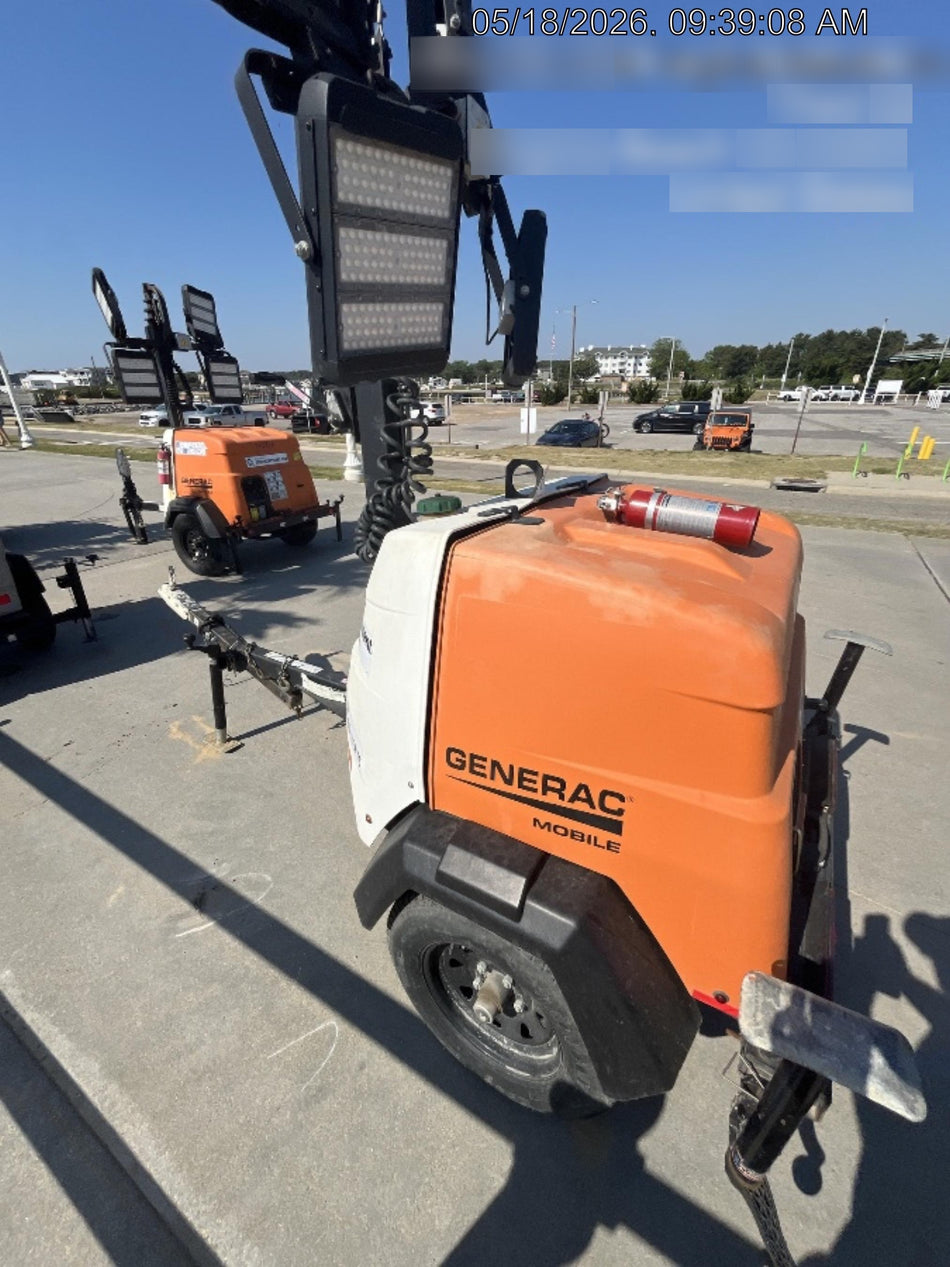 2023 Generac MLT2 Diesel, Flex Switch 120V Input, Powerzone Controller, (4) 320W LED Lights, 4kW Generator, 39.9 Gal Fuel Tank, 2" Ball, T3