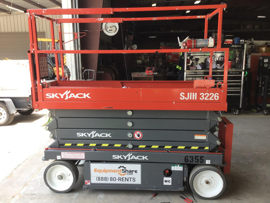 2017 Skyjack SJIII-3226 Skyjack SJ3226, Trojan Battery Set, Extended Warranty 5yr/5k hr
