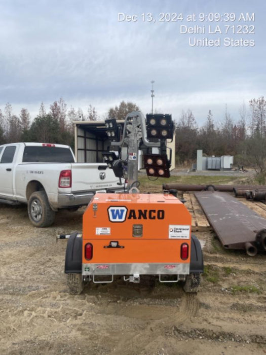 2024 Wanco WLTT-4MM4K Diesel, Deep Sea Controller, Shore Power Plug, Auto Start, (4) 350W LED Floodlights, 4kW Generator, 60 Gal Fuel Tank, 2" Ball, T3