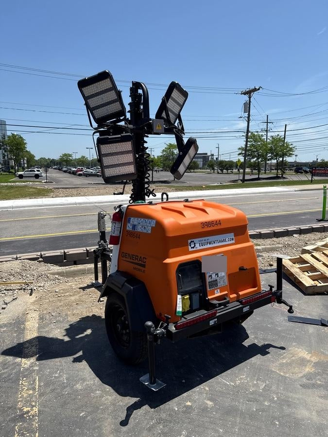 2024 Generac MLT2 Diesel, Flex Switch 120V Input, Powerzone Controller, 
(4) 320W LED Lights, 4kW Generator, 39.9 Gal Fuel Tank, 2" Ball, T3