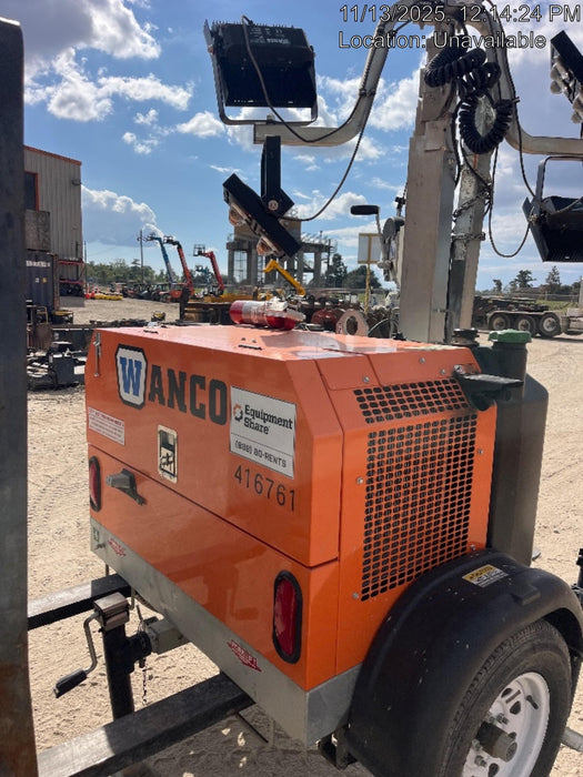 2024 Wanco WLTT-4MM4K Diesel, Deep Sea Controller, Shore Power Plug, Auto Start, (4) 350W LED Floodlights, 4kW Generator, 60 Gal Fuel Tank, 2" Ball, T3