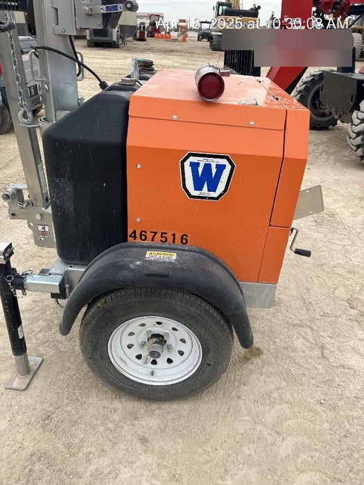 2024 Wanco WLTT-4MM4K Diesel, Deep Sea Controller, Shore Power Plug, Auto Start, (4) 350W LED Floodlights, 4kW Generator, 60 Gal Fuel Tank, 2" Ball, T3