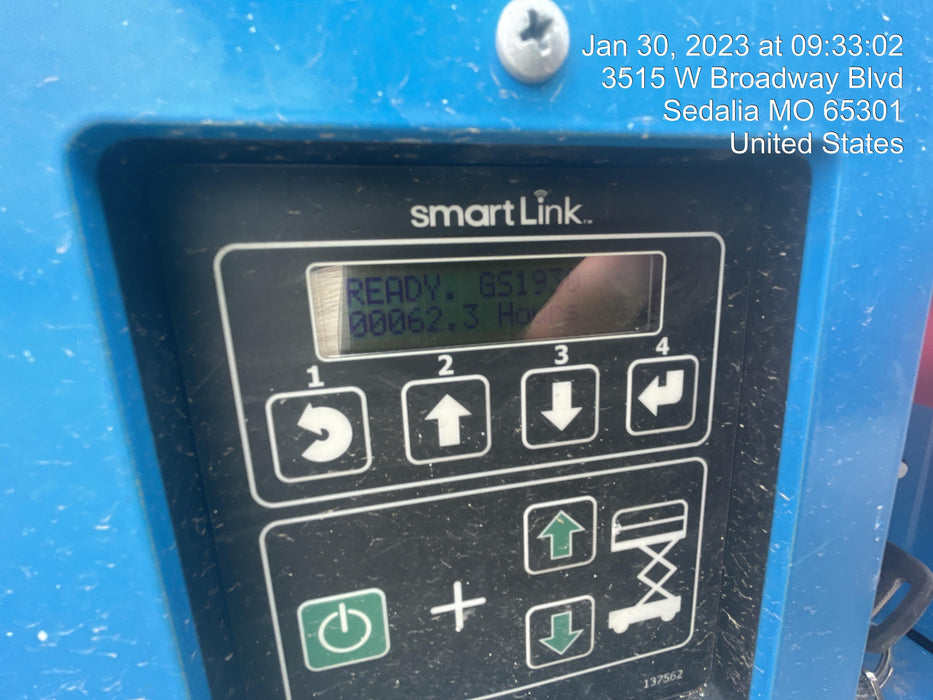 2017 Genie GS-1930 Genie 1930 Scissor Lift