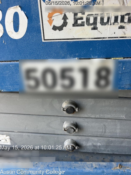 2019 Genie GS-1930 Fixed Rails with Chain Entry