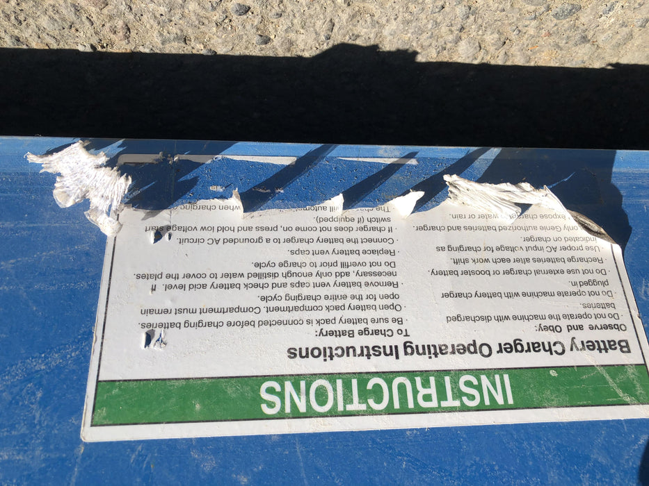 2019 Genie GS-1930 Half Height Swing Gate, 800W Inverter