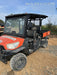 2019 Kubota RTV-X1140W-H 4wd Utility Cart, LED Strobe, Windshield Tempered Glass, Plastic Canopy, Wire Harness Kit, Backup Alarm