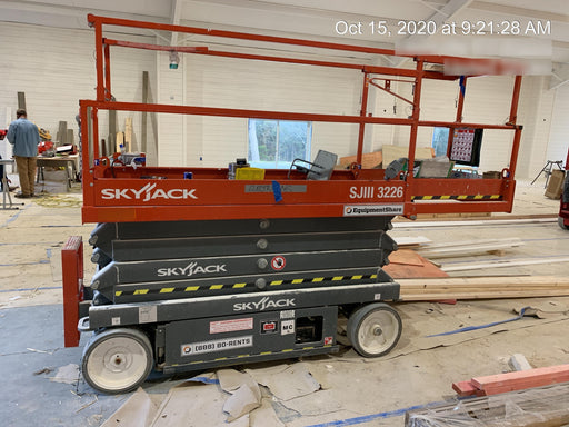 2018 Skyjack SJIII-3226 Standard Rental Specs