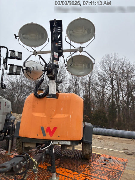2024 Wanco WLTT-4MM4K Diesel, Deep Sea Controller, Shore Power Plug, Auto Start, (4) 350W LED Floodlights, 4kW Generator, 60 Gal Fuel Tank, 2" Ball, T3