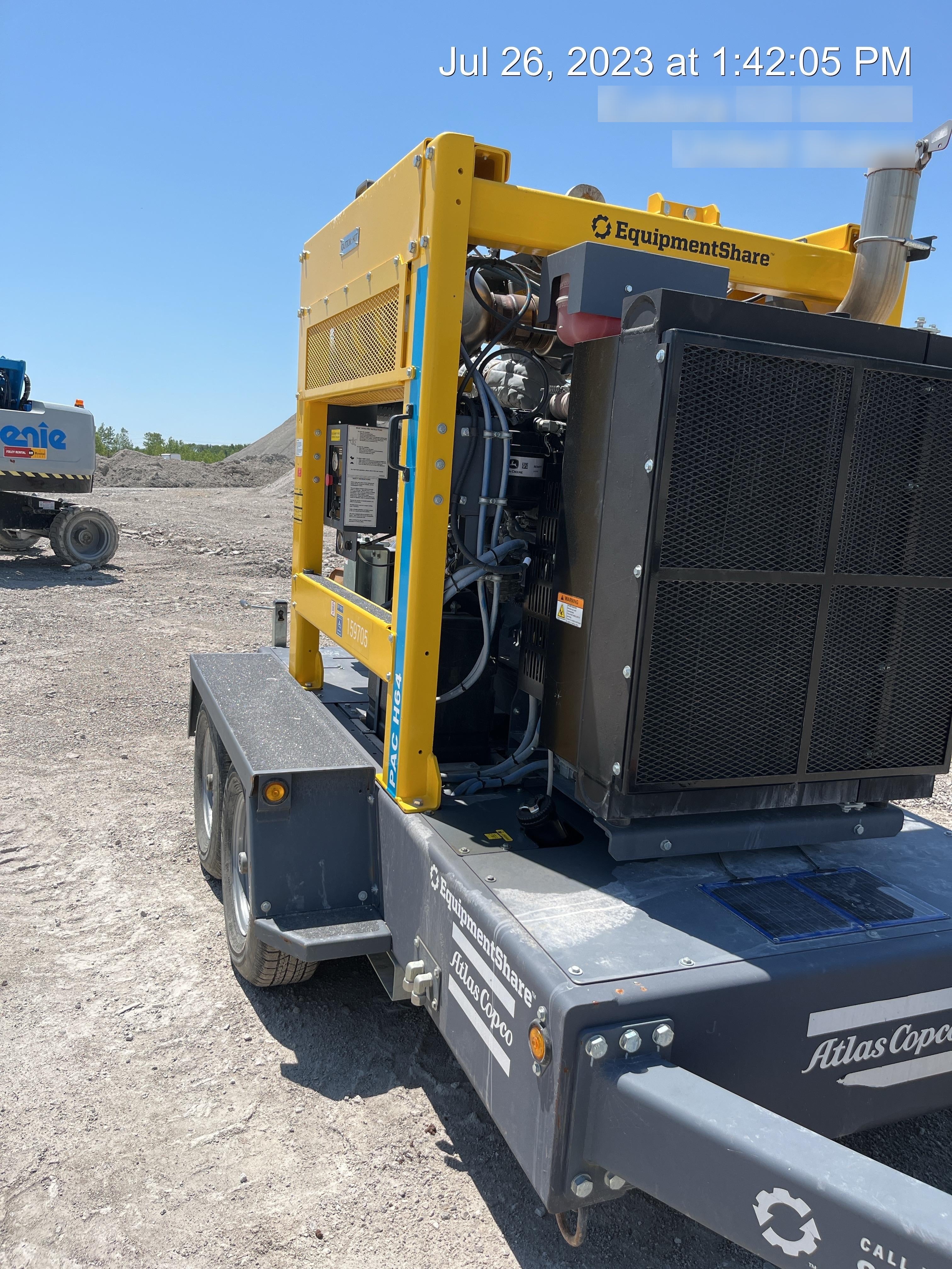 2021 ATLAS COPCO PAC H64 JD
