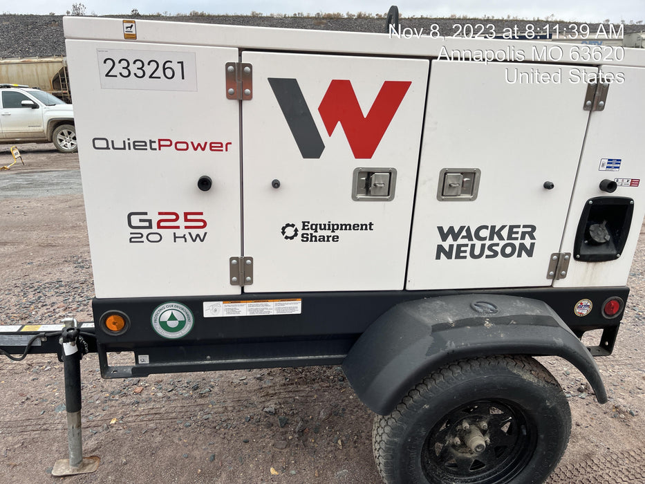 2022 WACKER NEUSON G25