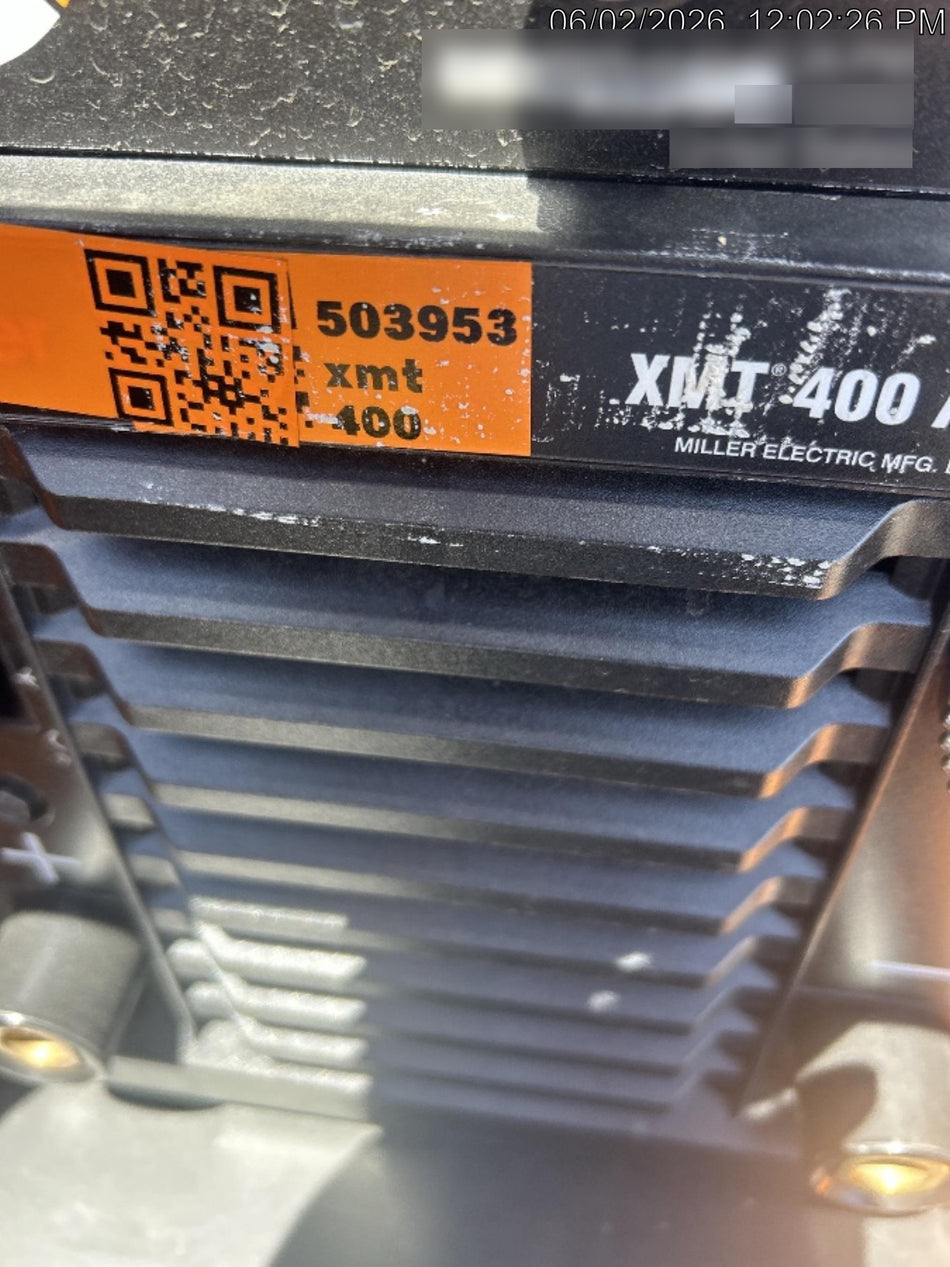 2025 MILLER ELECTRIC XMT 400
