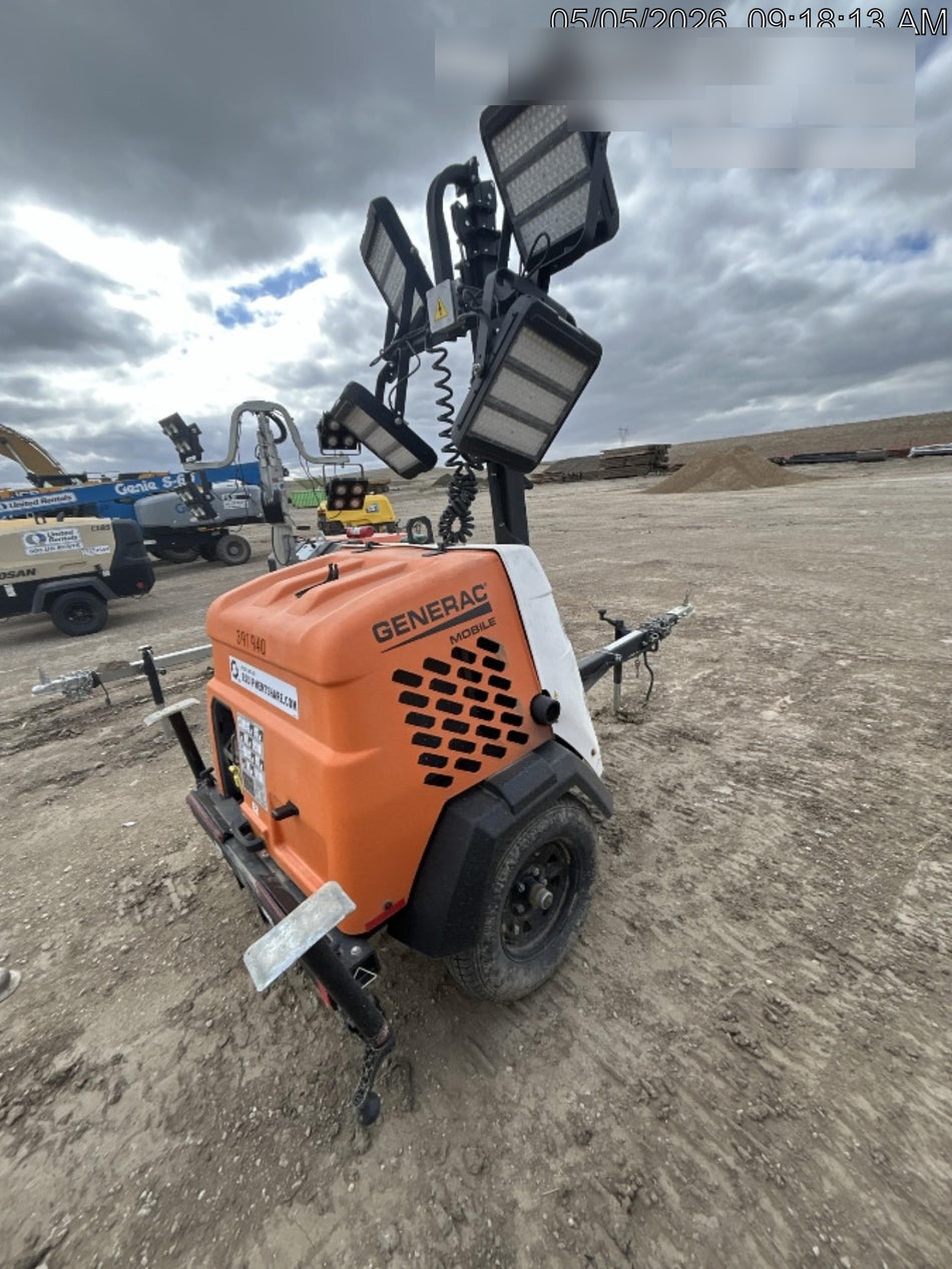 2024 Generac MLT2 Diesel, Flex Switch 120V Input, Powerzone Controller, 
(4) 320W LED Lights, 4kW Generator, 39.9 Gal Fuel Tank, 2" Ball, T3