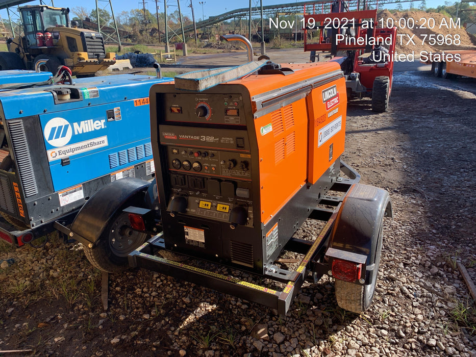 2021 Lincoln Electric Vantage 322 VANTAGE 322 READY-PAK 3