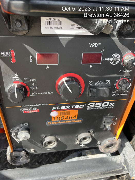 2021 LINCOLN ELECTRIC FLEXTEC 350X