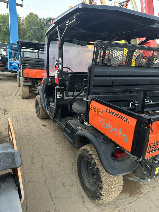2022 Kubota RTV-X1140W-H Plastic Canopy, Windshield Acrylic Clear, LED Strobe Light, Wire Harness Kit, Back up Alarm