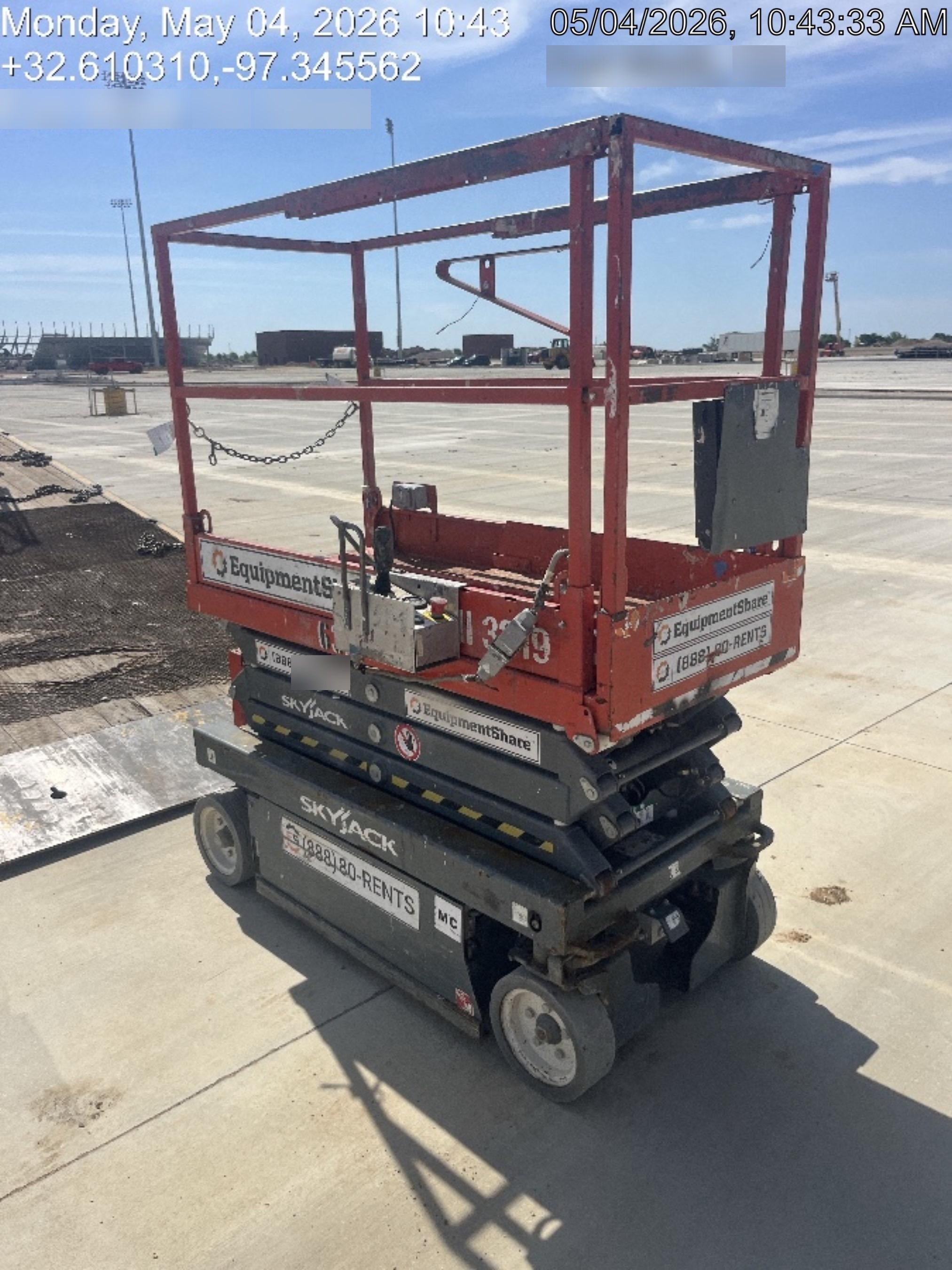 2017 Skyjack SJIII-3219 Skyjack SJ3219 w/Trojan Battery Set, Extended Warranty 5yr/5k hr