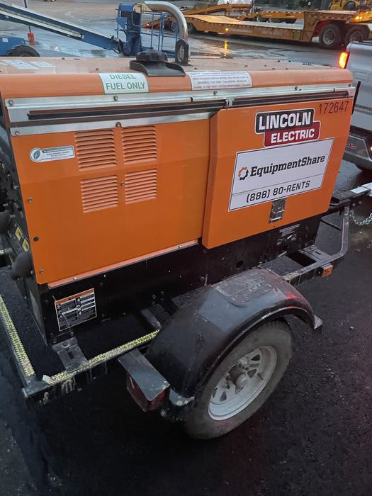 2021 Lincoln Electric Vantage 322 Vantage 322 Ready Pak 3 w/ Decals, ORANGE (includes trailer, cable rack, fender light kit) NO Telematics