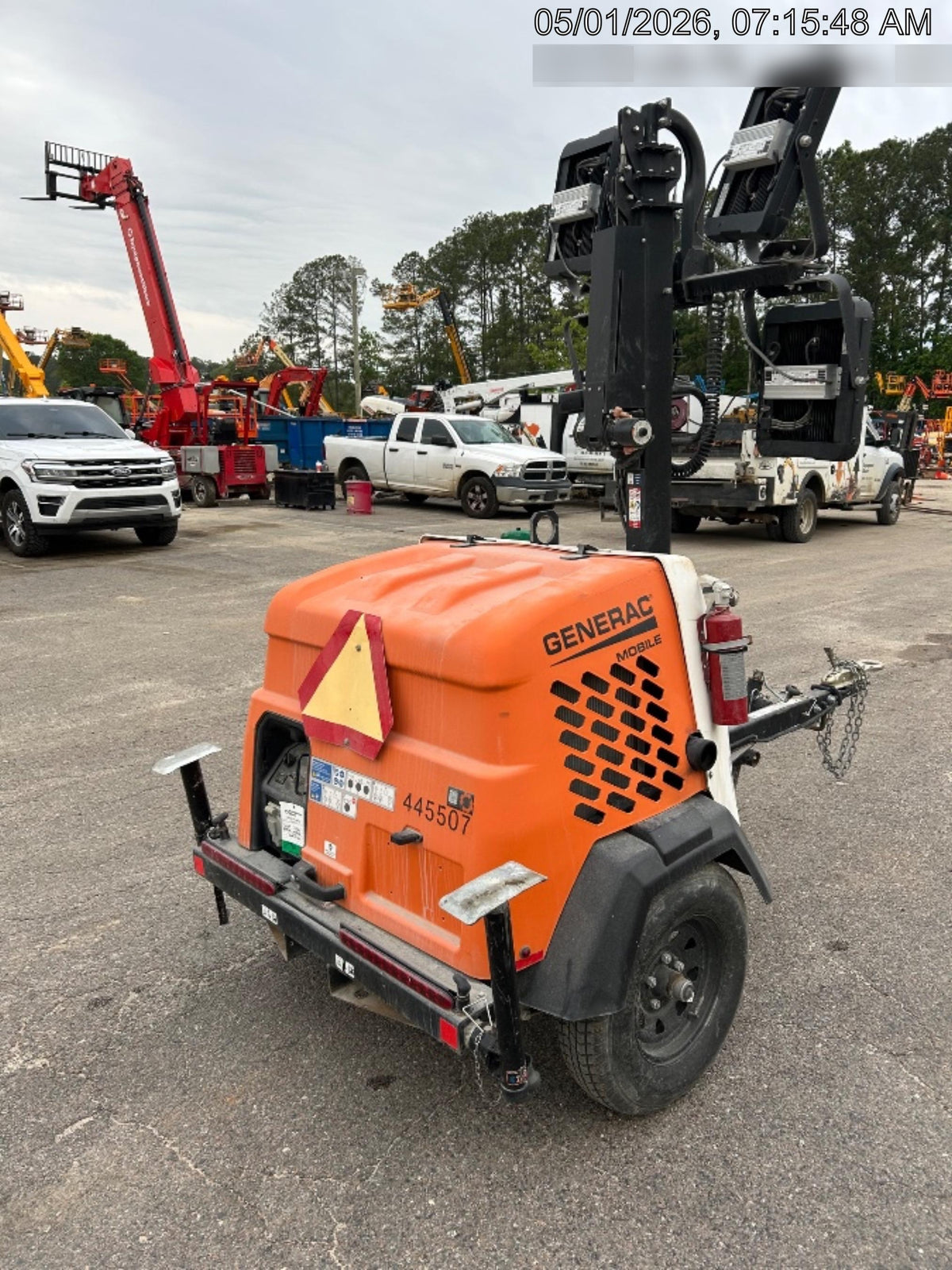 2024 Generac MLT6SKDS-STD4 ELEC WINCH Diesel, Electric Winch Mast, Powerzone Controller, (4) 320W LED Lights, 4kW Generator, 39.9 Gal Fuel Tank, 2" pintle, T3